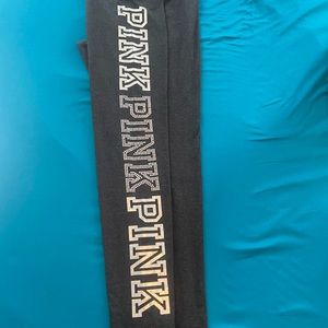 Pink workout pants/ casual.